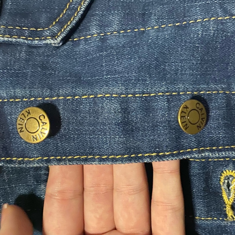 Calvin Klein Jean Jacket - Picture 3 of 5